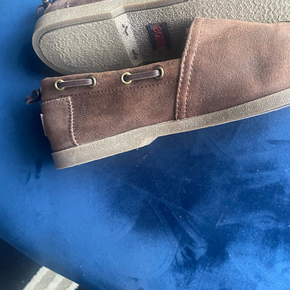 Skechers BOBS Tan Slip-On Loafers - Picture 6 of 6